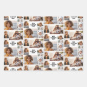 6 Fotocollage - Verschillende kleuren met dikke te Inpakpapier Vel (Voorkant 2)