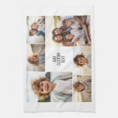 6 fotocollage - witte achtergrond - zwarte tekst theedoek (Verticaal)