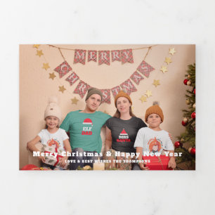 6 Fotojaar in Uitzicht kerstnieuwsbrief gecombinee Drieluik Wenskaart