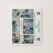 6 foto's Collage Dankbaarheid Winter Feestdagen Wi Legpuzzel (Verticaal)