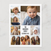 6 Fotosjabloon met 2 regels tekst Briefkaart (Voorkant)