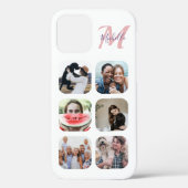 6 Fotosjabloon Monogram Case-Mate iPhone Case (Achterkant)