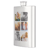 6 Fotosjabloon Net Rond Lijst geborsteld Geest Flacon (Links)