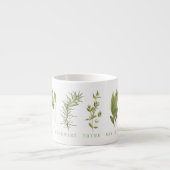 6 FRESH HERBS Espresso Cup Espresso Kop (Voorkant)