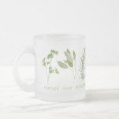 6 FRESH HERBS Frosted Glass Mok (Links)