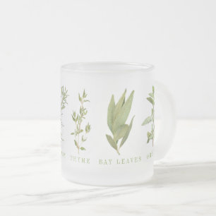 6 FRESH KRUIDEN Vorst Glas Mok