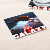 6 Galaxy Onderzetters (Schuin)