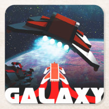 6 Galaxy Onderzetters