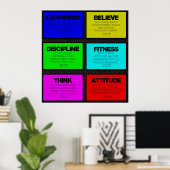 6 Geschiktheid citeert Poster in rechten (Thuiskantoor)