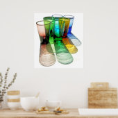 6 Glazen warme cocktailbril - Stijl 18 Poster (Keuken)