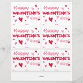 6 Gnoom Kinder Classroom Valentijnsdagen Kaarten Briefhoofd (Achterkant)