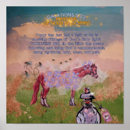 #6 Goedheid VRUCHT VAN GOD Heilige Geest  Poster