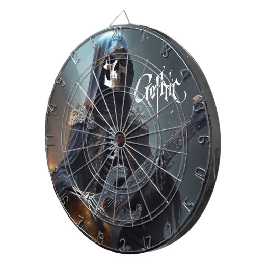 #6 Gotische pret Dartbord (Voorkant Rechts)