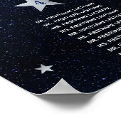 6 Grafiek 6 Tabelhemelaar Sterren Skeletgordel Poster (Hoek)