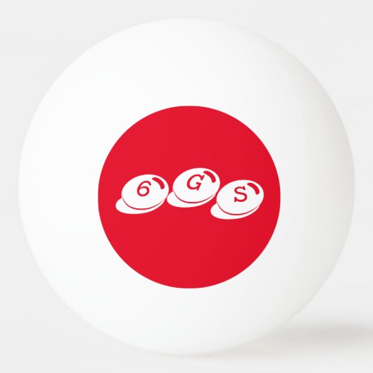 6 GROOTSCHAPSEN PINGPONGBAL (Achterkant)