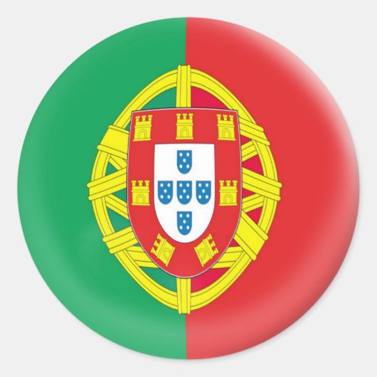6 grote stickers Portugees (Voorkant)