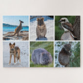 6-in-1-Dieren uit Australië, 1014 stuks Legpuzzel (Horizontaal)