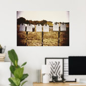 6 in een rij { U hebt postreeks} Poster (Thuiskantoor)