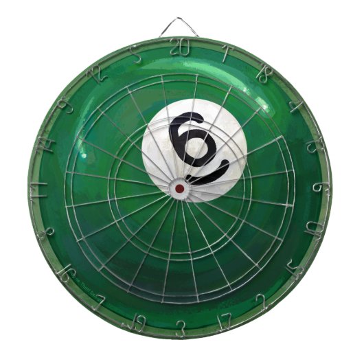 6 inch dartbord (Voorkant)