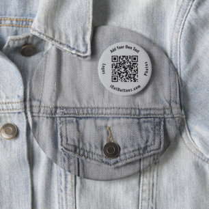 6 Inch Enorme Button Custom