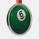 6 inch metalen ornament (Rechts)