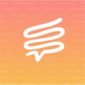 6-inch vinyl Telepath-sticker Sticker (Voorkant)