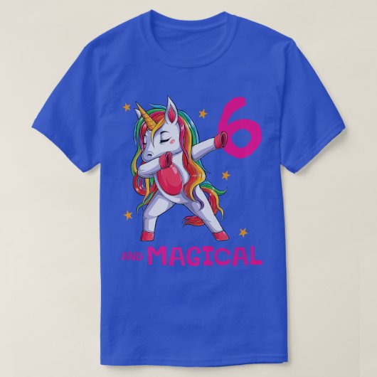 6 jaar en 6 jaar oraal t-shirt (Design voorkant)