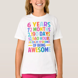 6 jaar Geweldige T-shirt