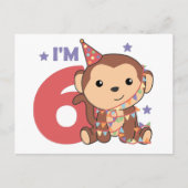 6 jaar oud Briefkaart (Voorkant)