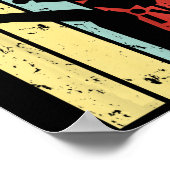 6 Jaar Oud Karate Verjaardag Jongen Meisje 6e Verj Poster (Hoek)