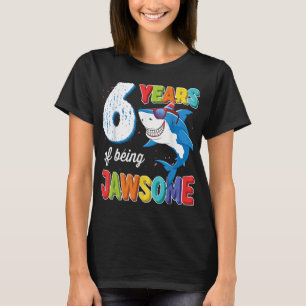 6 jaar oude jongens Kinder JawSommige haaien 6e ve T-shirt