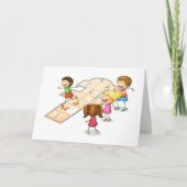 **6 JAAR OUDE KINDERDAG* KAART (Voorkant)