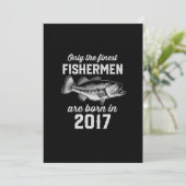 6 jaar oude vissers Vist 2017 6e verjaardag Kaart (Staand voorkant)