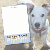 6 Jack Russell Terriers gooien mijn bal Post-it® Notes