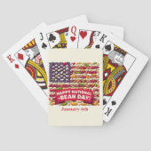 6 jan. - Nationale Bonendag Pokerkaarten (Achterkant)