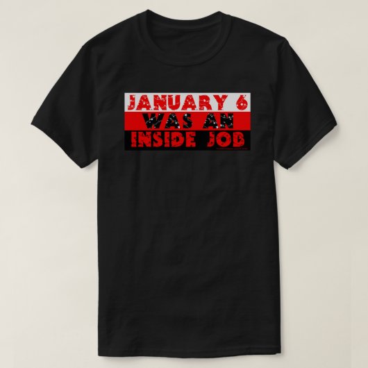 6 januari was een essentiële taak voor de binnenta t-shirt (Design voorkant)