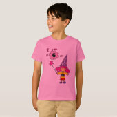 6-jarige goochelaar t-shirt (Voorkant volledig)