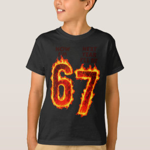 6-jarige verjaardag jongens meisjes 6 7 6 volgend t-shirt