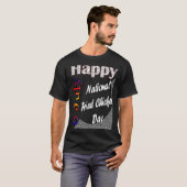 6 juli Nationale Fried Chicken Day Fun Idee T-shirt (Voorkant volledig)