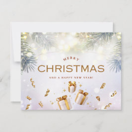 6 kerst feestdagenkaart