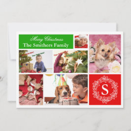 6 Kerstkaart voor fotoserie