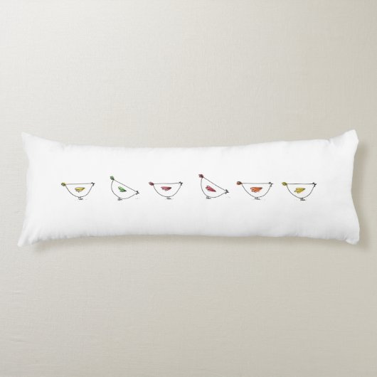 6 Kickens Cushion Lichaamskussen (Voorkant)