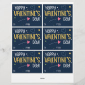 6 Kinder kaarten voor de buitenruimte van de klasl Briefhoofd (Achterkant)