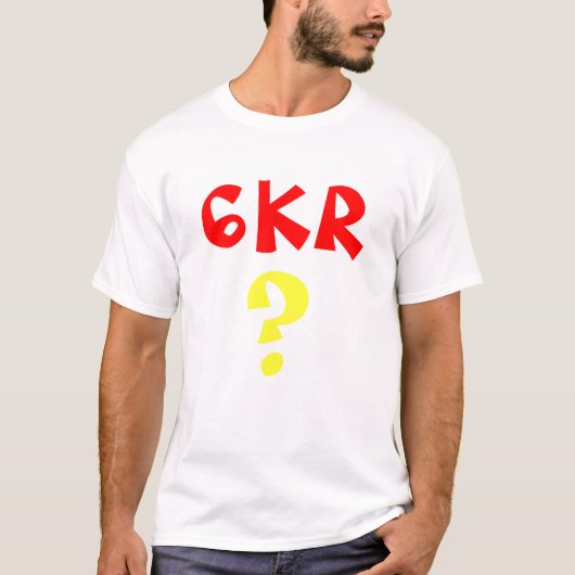 6 KR Mystery T T-shirt (Voorkant)