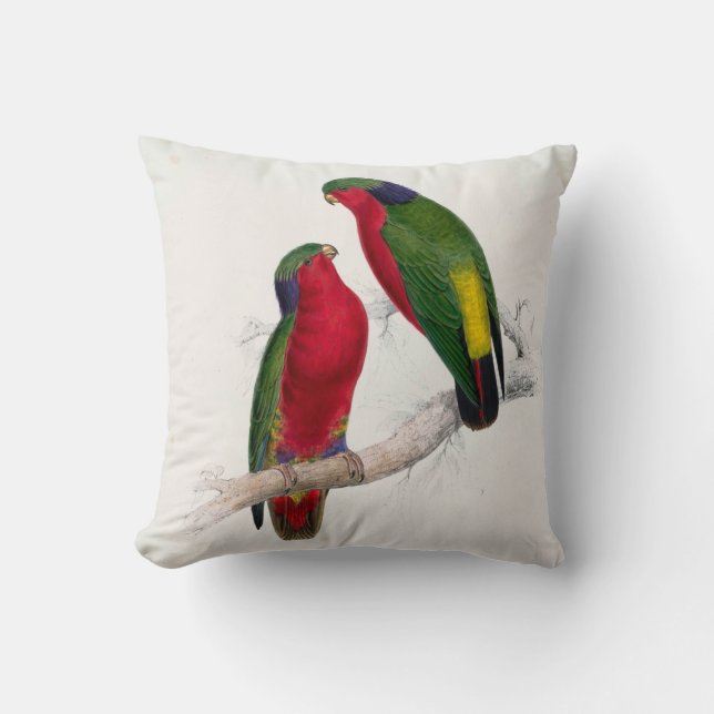 #6-Kuhl's parrakeet Kussen (Voorkant)