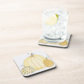 6 kurk terug Onderzetters pompoen trio (Rechterzijde)