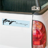 6 Leapingbruinvissen Thunder_Cove Bumpersticker (Op Truck)