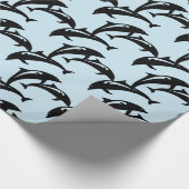 6 Leapingbruinvissen Thunder_Cove Cadeaupapier (Hoek)