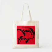 6 Leapingbruinvissen Thunder_Cove Tote Bag (Voorkant)