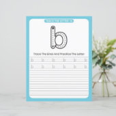 6 Learn To Spell Letter B Teacher Home Schooling (Staand voorkant)